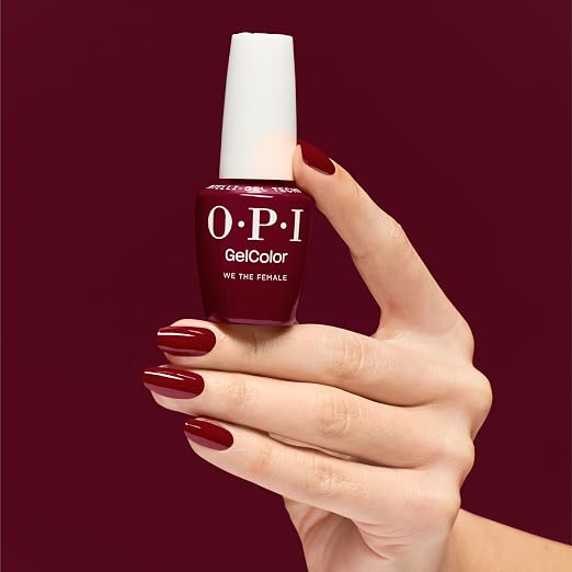 We the Female | Opaque Dark Cool Burgundy Red