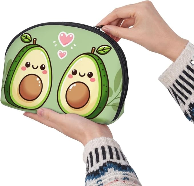 Cute Avocado Couple Love Hearts