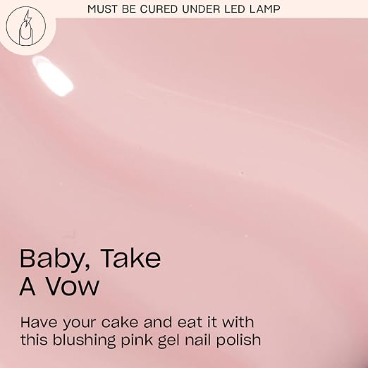 Baby, Take a Vow | Sheer Soft Neutral Pink