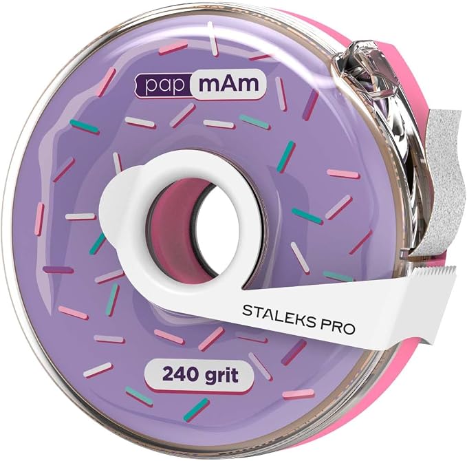 Glueless Abrasive Tape (Papmam) in Plastic Case, 240 Grit