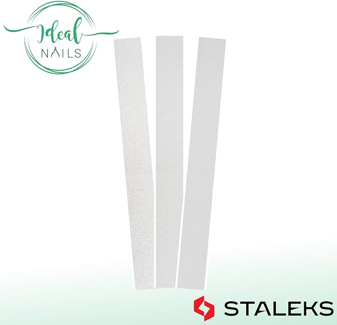 Soft Foam Layer Straight Abrasive Files, 100 Grit