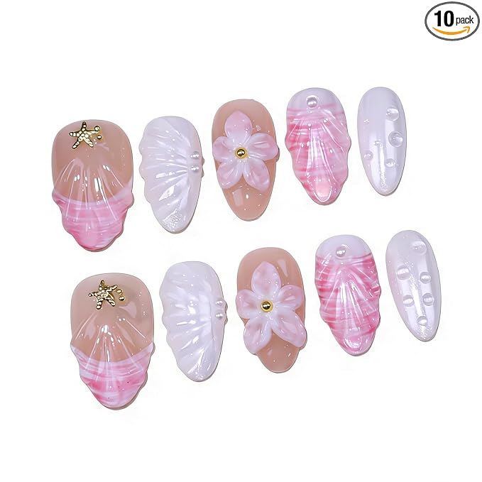 Handmade Almond Nails 31