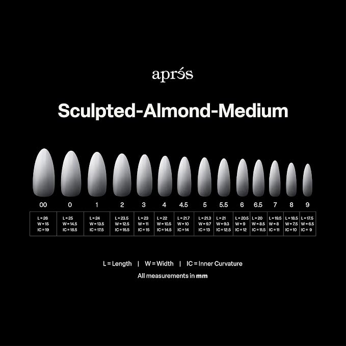 Sculpted Almond Medium