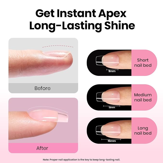 0 - Tipex Lite Nails Only | Short Coffin | 256