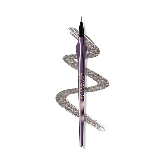 Oil Slick - Gunmetal Shimmer, Brush Tip Eye Liner
