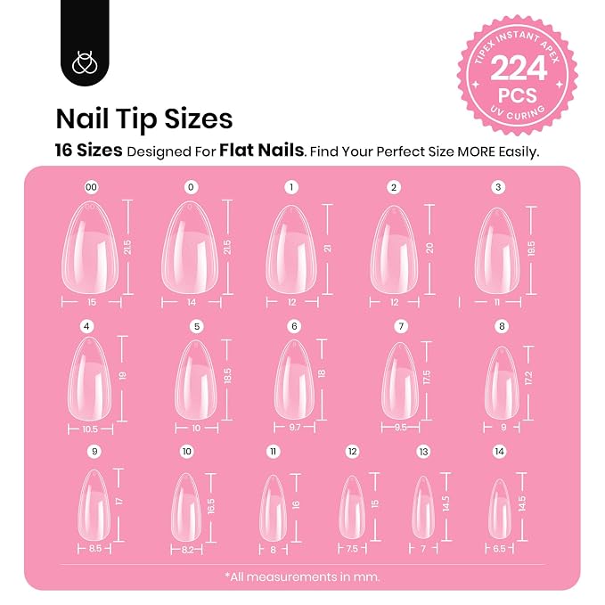 2 - Tipex Nails Only | XXL Stiletto | 160