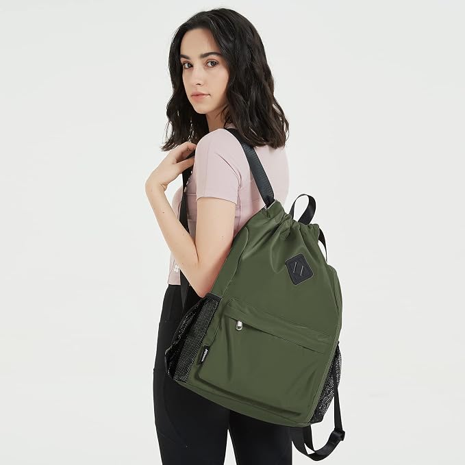 L, Dark Green