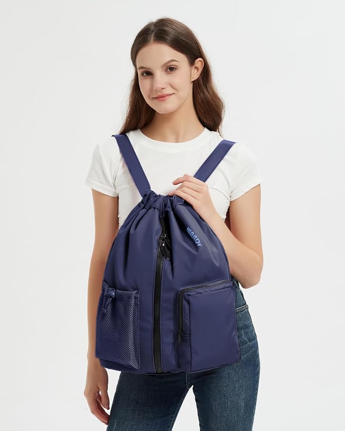 M, Navy Blue