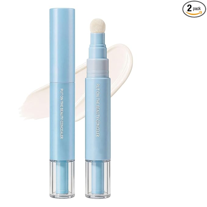2pcs, Milky White