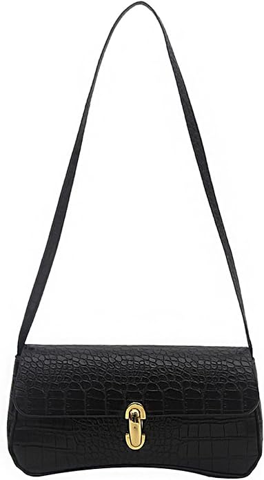 Crocodile Pattern - Black