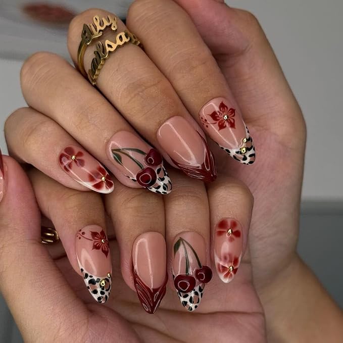 Cherries Leopard