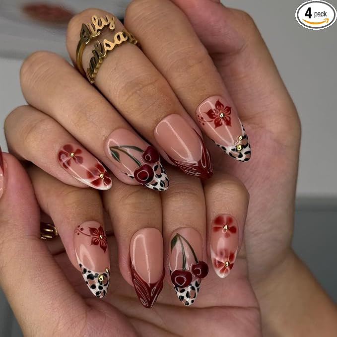 Cherries Leopard