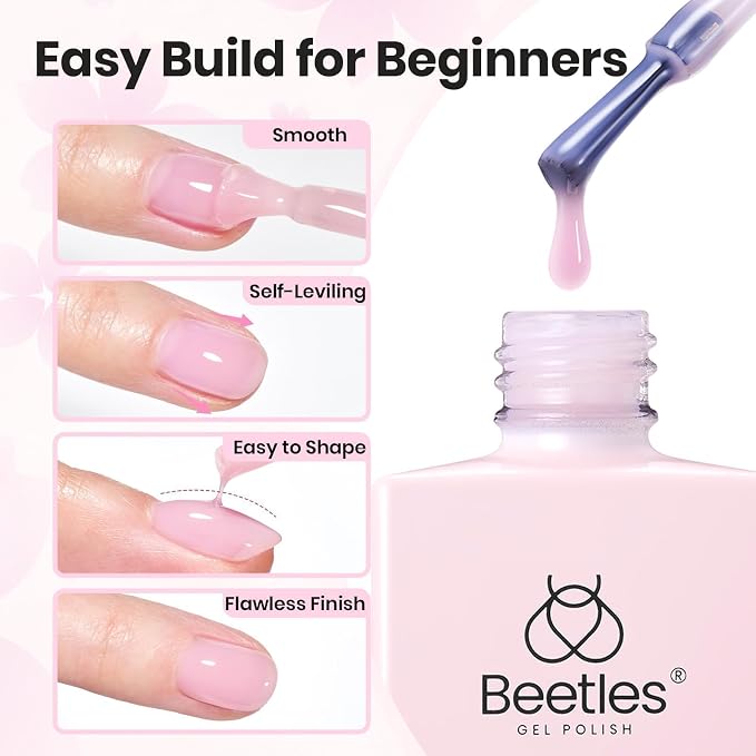 B - White & Pink | HEMA-Free | Kit | 2 x 10 mL