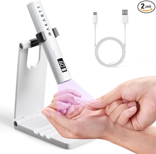 White with Stand