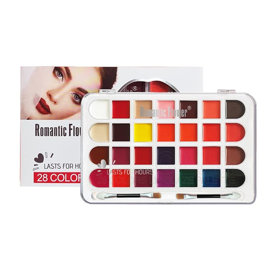 28 Colors Lipstick Palette