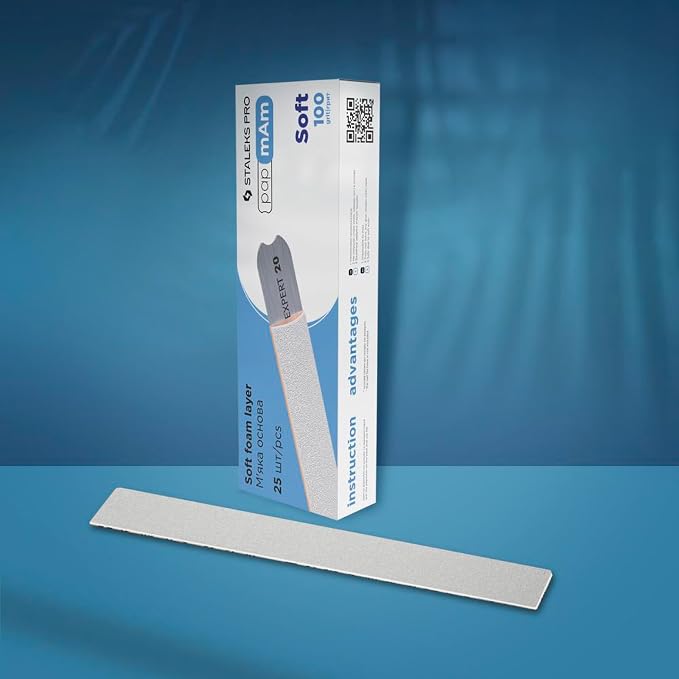 Papmam Glueless Soft Foam Abrasive Covers, 100 Grit