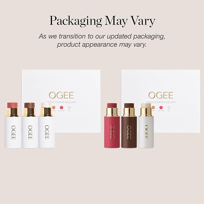 TRIO - CRYSTAL CONTOUR COLLECTION - COPPER, ROSE QUARTZ, OPAL