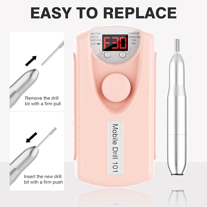 Pink-nail Drills