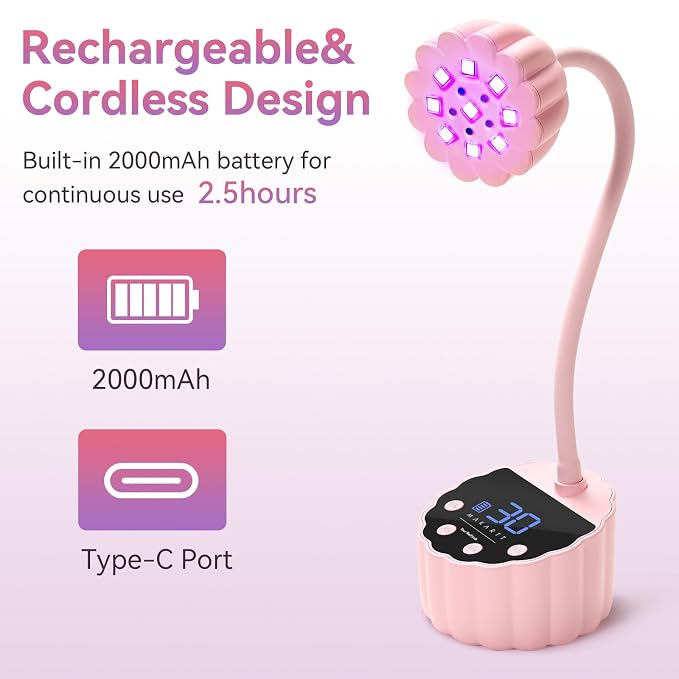 A06-UV nail light-Pink