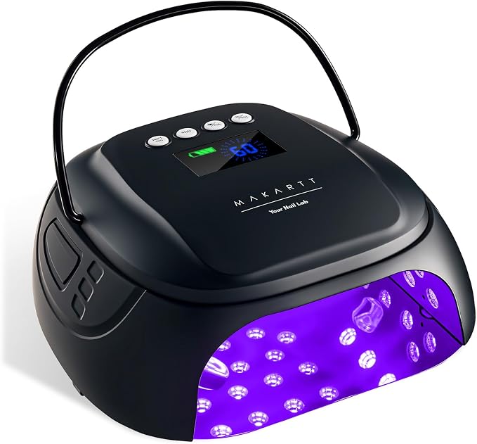 A6- nail lamp-Matte Black