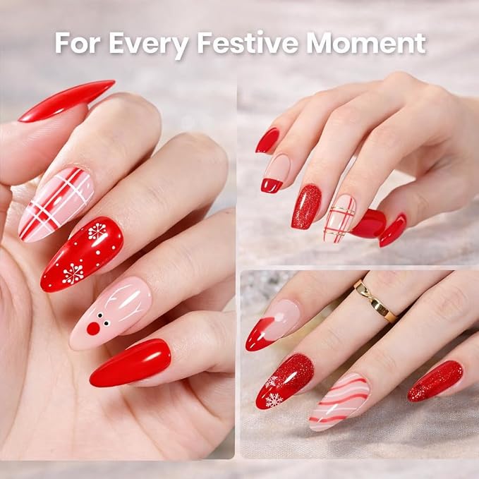 Crimson Glamour Shade Set