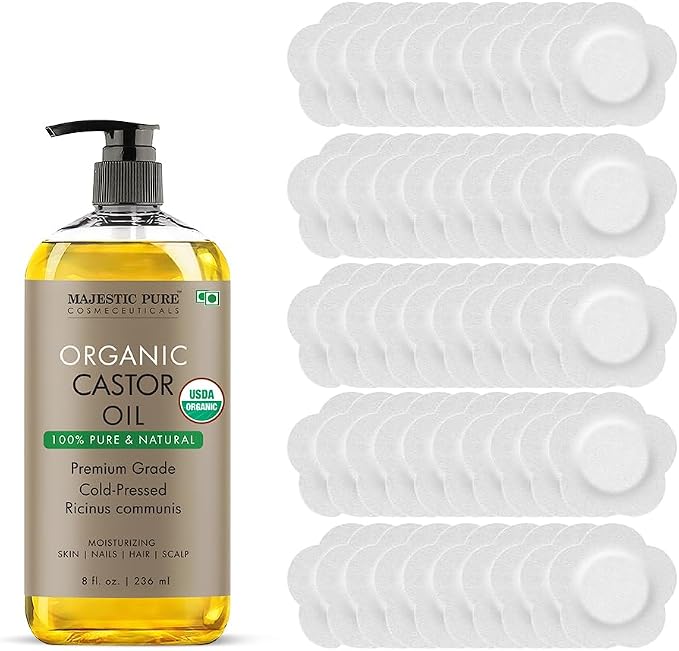 Castor Oil with Patches