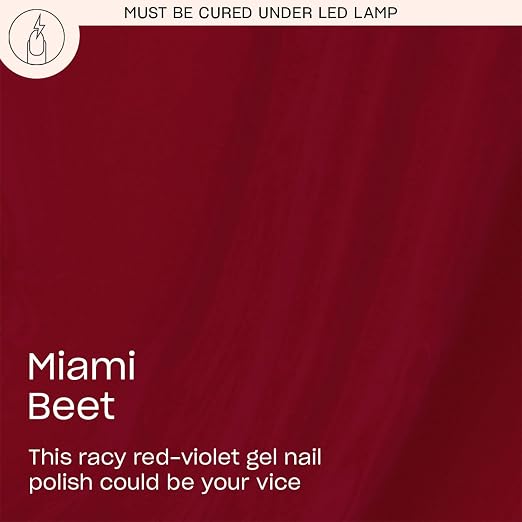Miami Beet | Opaque Dark Warm Red-Violet