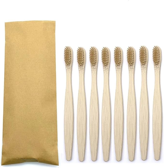 8pcs Light Brown