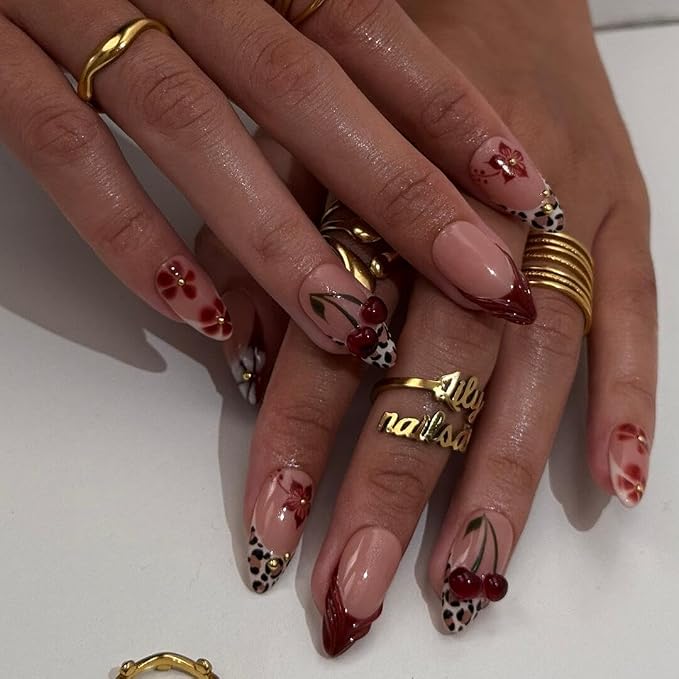 Cherries Leopard