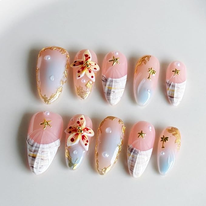 pink & biue