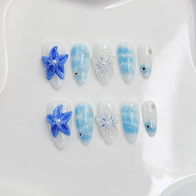Blue White