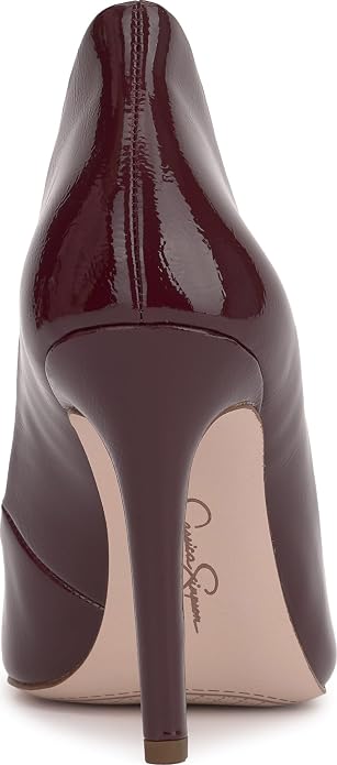 Dark Cherry Crinkle Patent