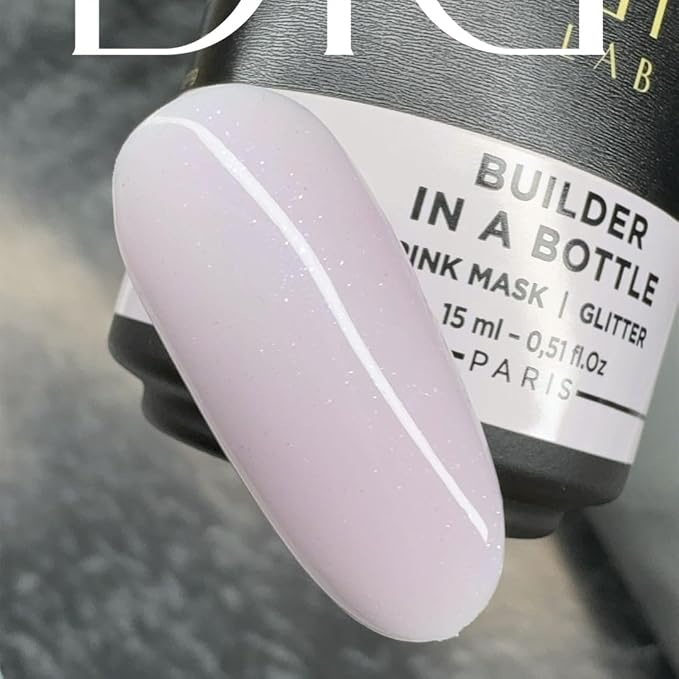 BIAB Pink Mask Glitter