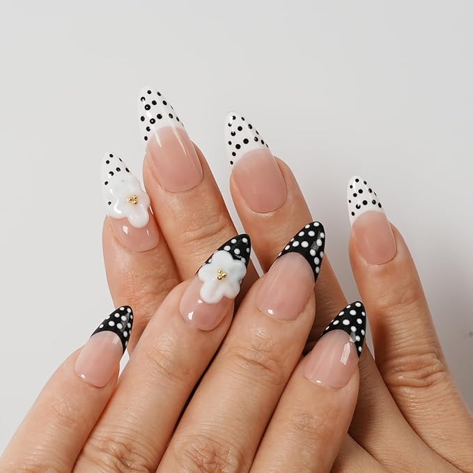 Pink Polka Floral Rhyme