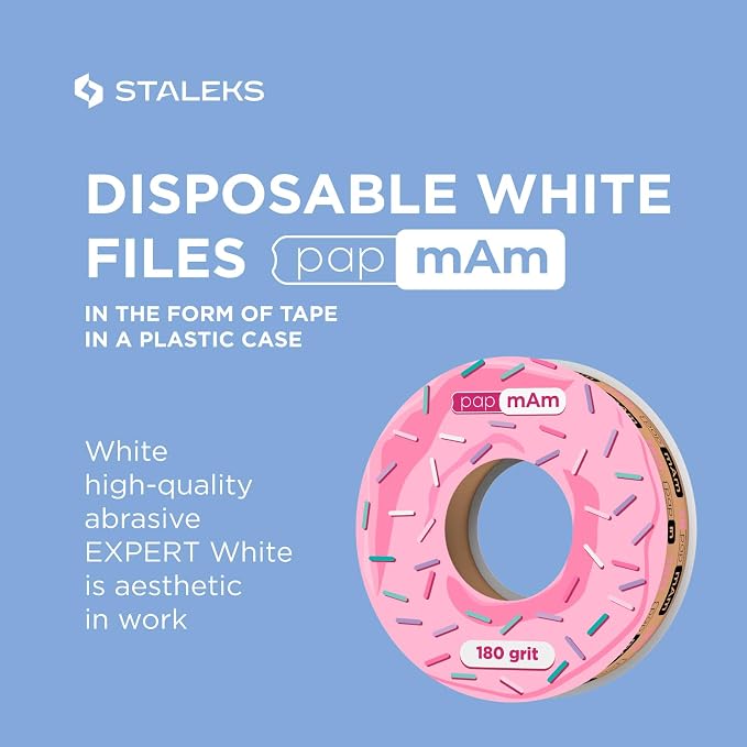 Glueless Abrasive Tape (Papmam) Spare Block, 180 Grit