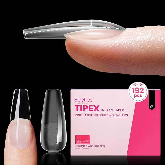 1 - Tipex Nails Only | Medium Coffin | 192