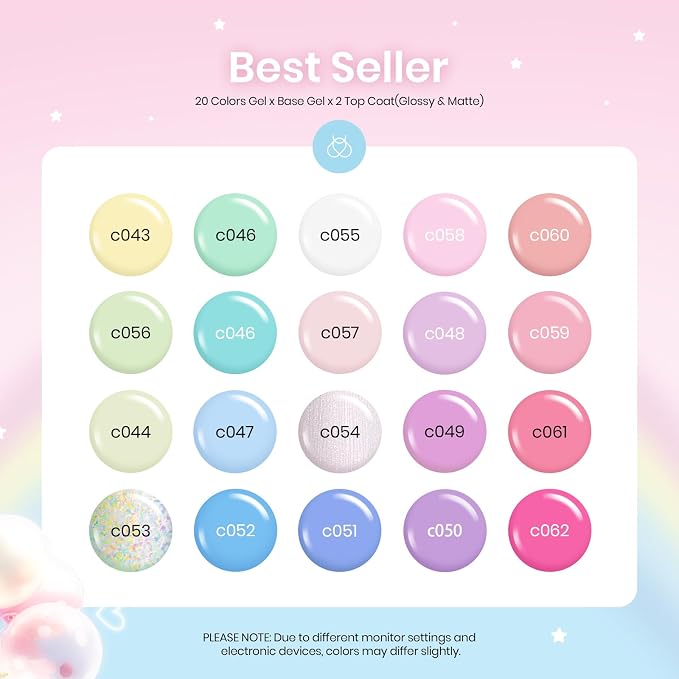 20 Colors Dreamy Town