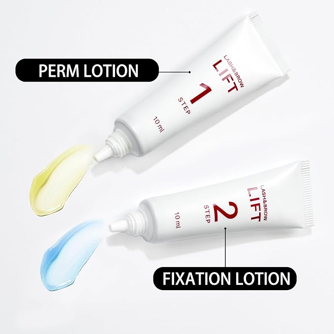 Perm Lotion & Setting Lotion(2×10ml Tube)