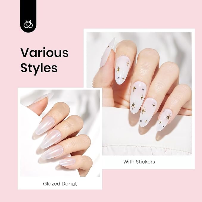 4-color gel & top base coat 3 Pcs 15ml