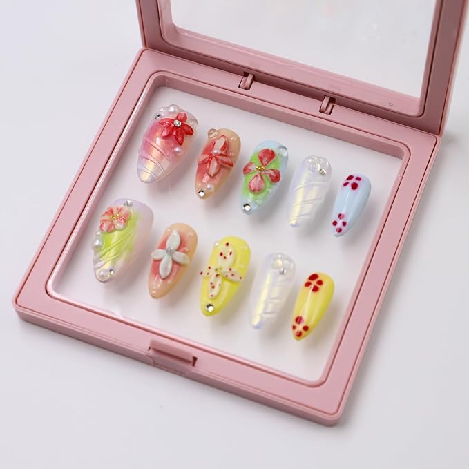 Handmade Almond Nails 39