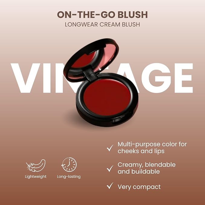 VINTAGE (deep red with blue undertone)