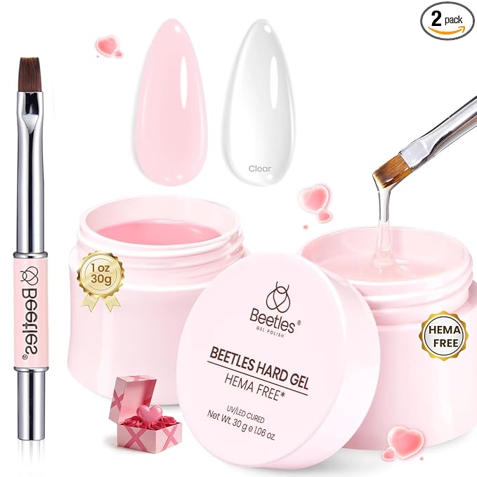 Clear & Jelly Pink