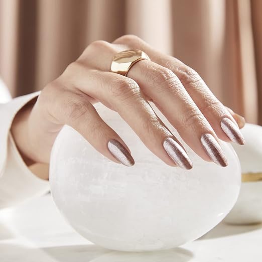 Metallic Composition | Sheer Light Pink Metallic