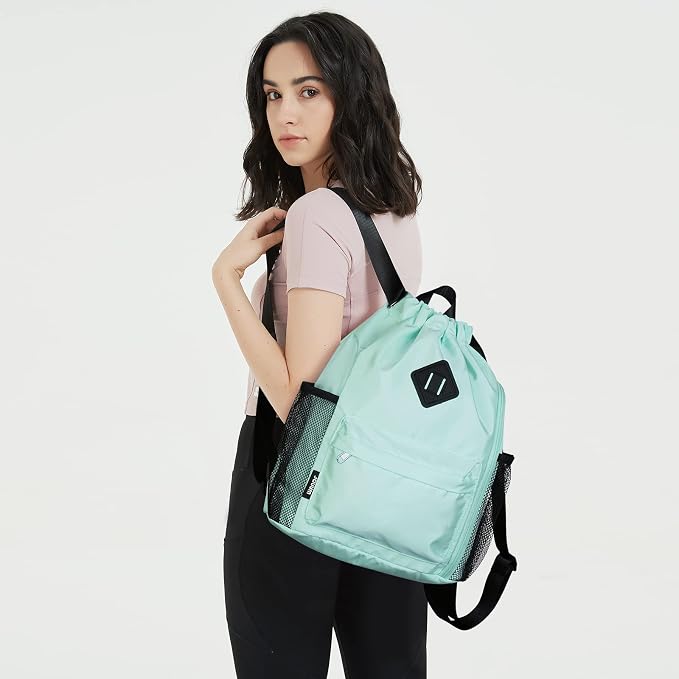 S, Mint Green