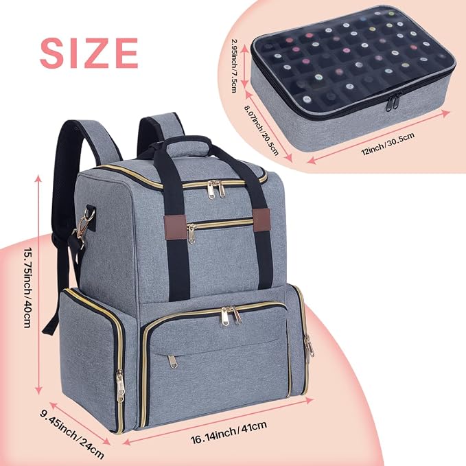Grey Backpack