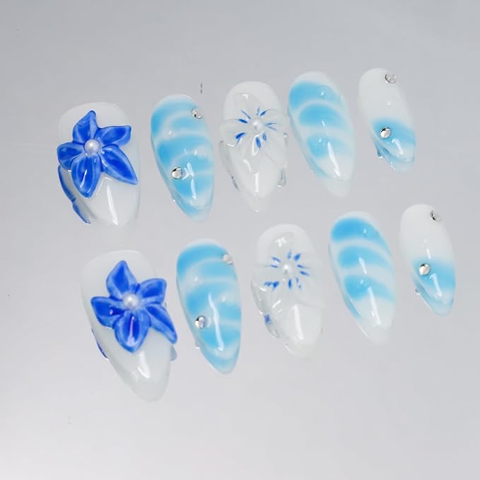 Blue White
