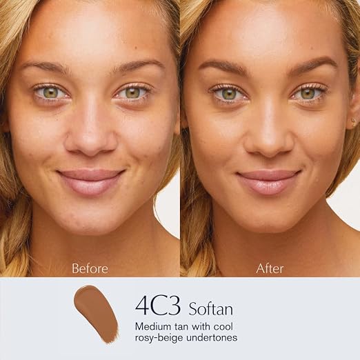 4C3 Softan - Medium tan with cool rosy-beige undertones