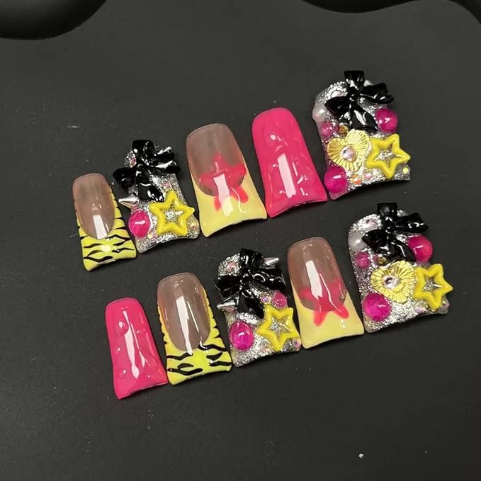 Pink Yellow French (S)