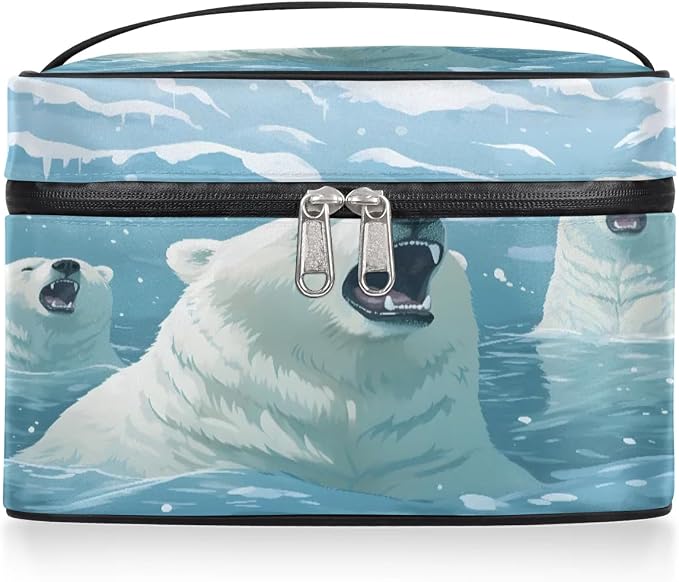 Roaring Polar Bear