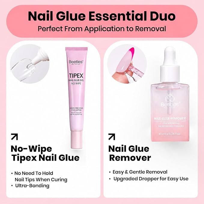 3 - Tipex Lite Nails Kit | Short Almond | 192